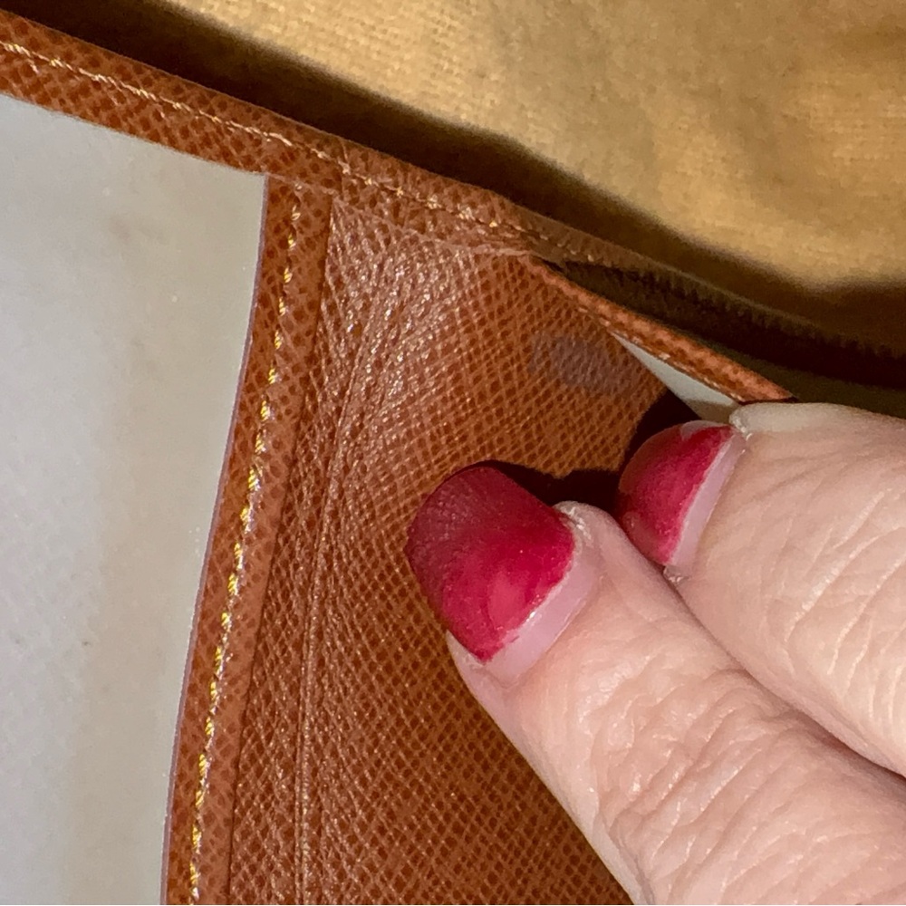 LOUIS VUITTON business card holder card ID case Wallet Passport Free Shipping - Picture 10 of 10